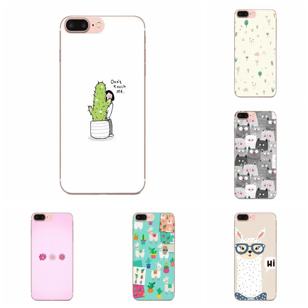 

TPU Cover For Huawei Honor 4C 5A 5C 5X 6 6A 6X 7 7A 7C 7X 8 8C 8S 9 10 10i 20 20i Lite Pro Cute Llama Alpaca Animals Cartoon