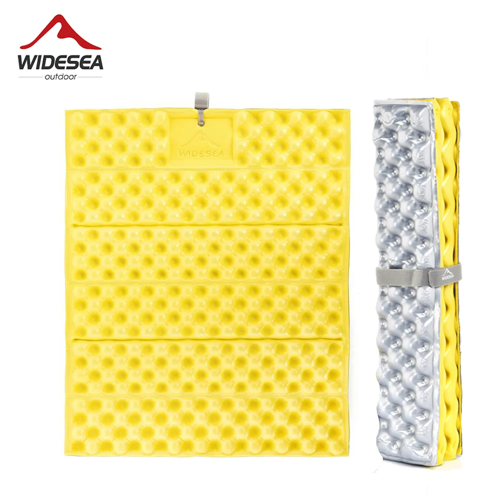 Widesea Outdoor Foldable Mat Seat Ultralight Picnic Camping Pad Waterproof XPE Foam Sitting Cushion Chair Tourist Hiking | Спорт и