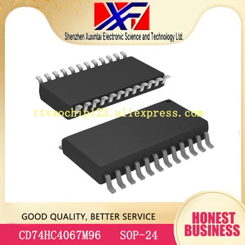 

20Pcs/Lot CD74HC4067M96 CD74HC4067 74HC4067 SOP-24 IC MUX/DEMUX 1X16 SOP24