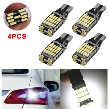 

LED Taillights(4PCS) For Car Backup Reverse Light 912 921 T15 W16W Turn signal Yellow Waterproof Car Accessories #PY10