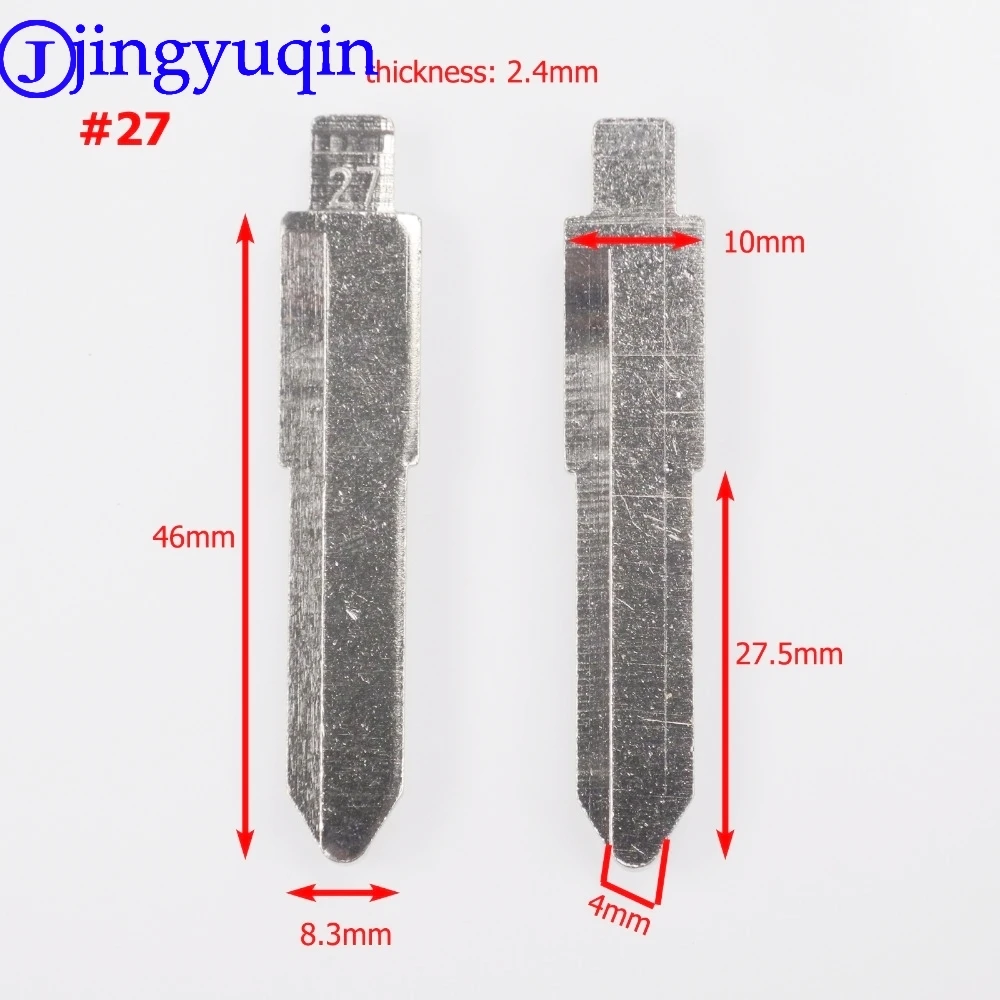 Пульт дистанционного управления jingyuqin #27 Blade 1ps запасной пустой ключ HU83 для Mazda 3 5 6