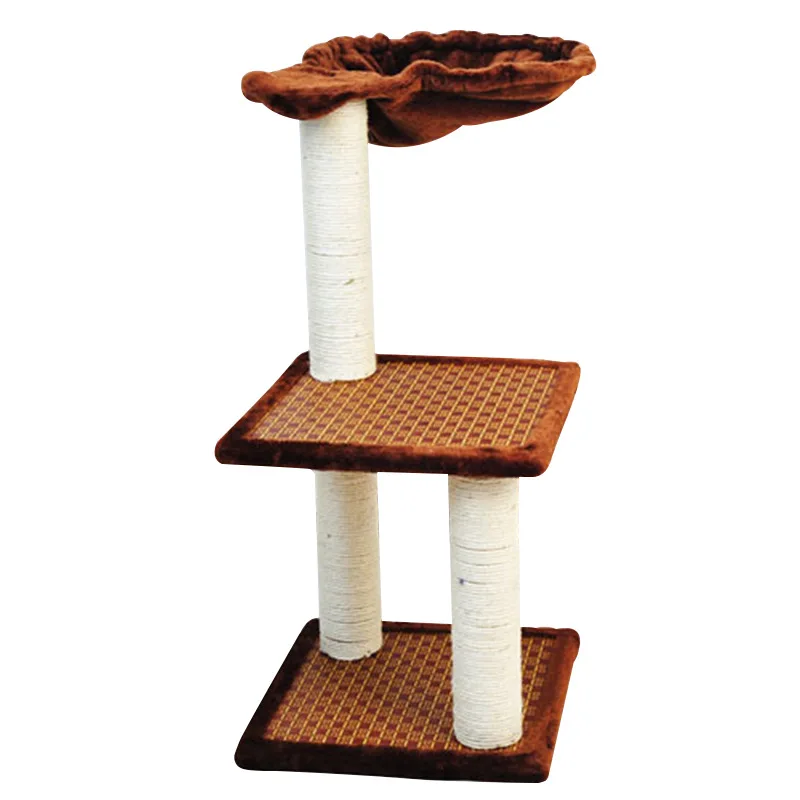 

Foreign Trade Cat Climbing Frame Cat Nest Cat Tree Big Cat Rack shui cao sheng Cat Teaser Toy Cat Scratch Trees Cat Toy