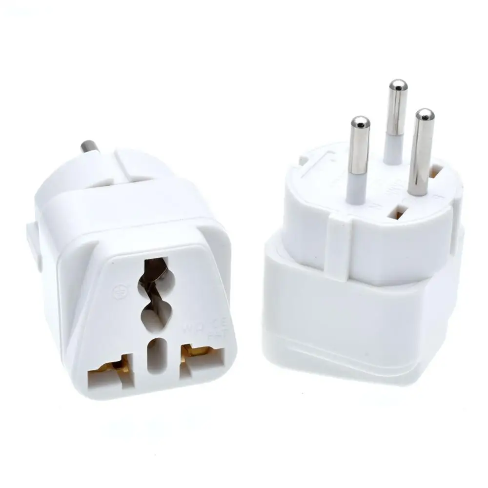 1PCS ISRAEL Palestine Travel Plug Adapter Universal Outlet Israeli 3