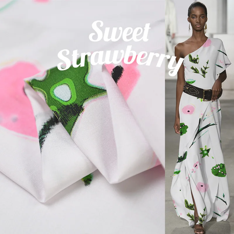 

Natural Wind Silk Double Palace 100% Silk Fabric Silk Dress Fashion Designer Fabric Fashionable Comfortable Breathable