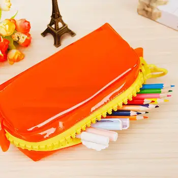 

Large Capacity Zipper Pencil Case Pen Bag Holder School Stationery Storage Pouch