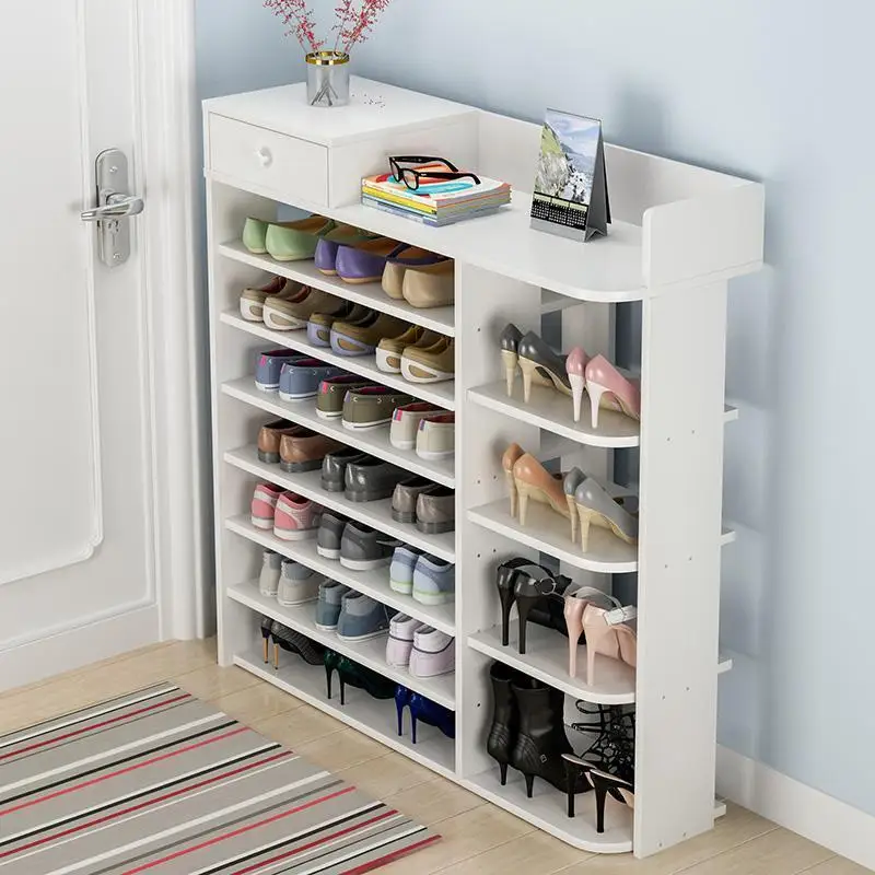 Szafka Na Buty Schoenenkast Armario Moveis Para Casa Closet Rangement Meuble Chaussure Rack Sapateira Mueble Shoes Boots cloth Clock| |
