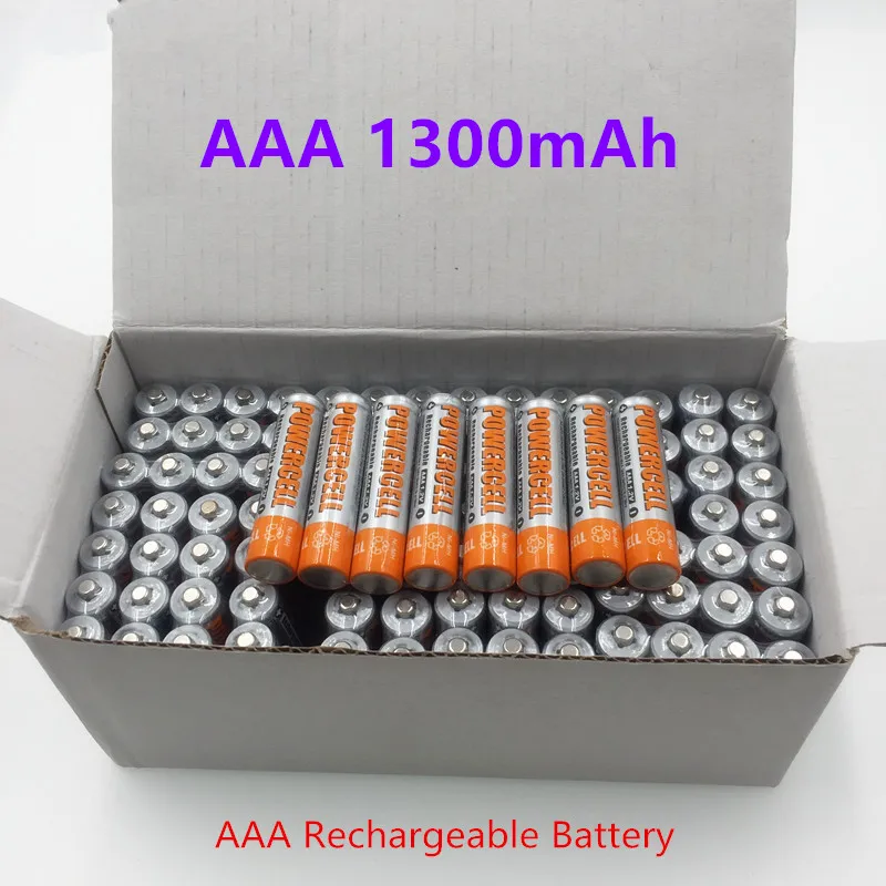 Аккумуляторная батарея AAA1300 1800 мА · ч 3 А 4 ~ 20 шт. никель-металлогидридная 1 2 в AAA для