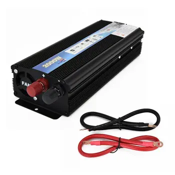 

XUYUAN Car Inverter DC 12V 50Hz Auto Inverter 2000W Solar Power Converter Inverter With USB Port Cooling Fan System