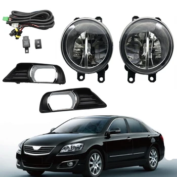 

Front Bumper Fog Light for T oyota Corolla 2007 2008 2009 with Wiring Harness Cover Grille frame