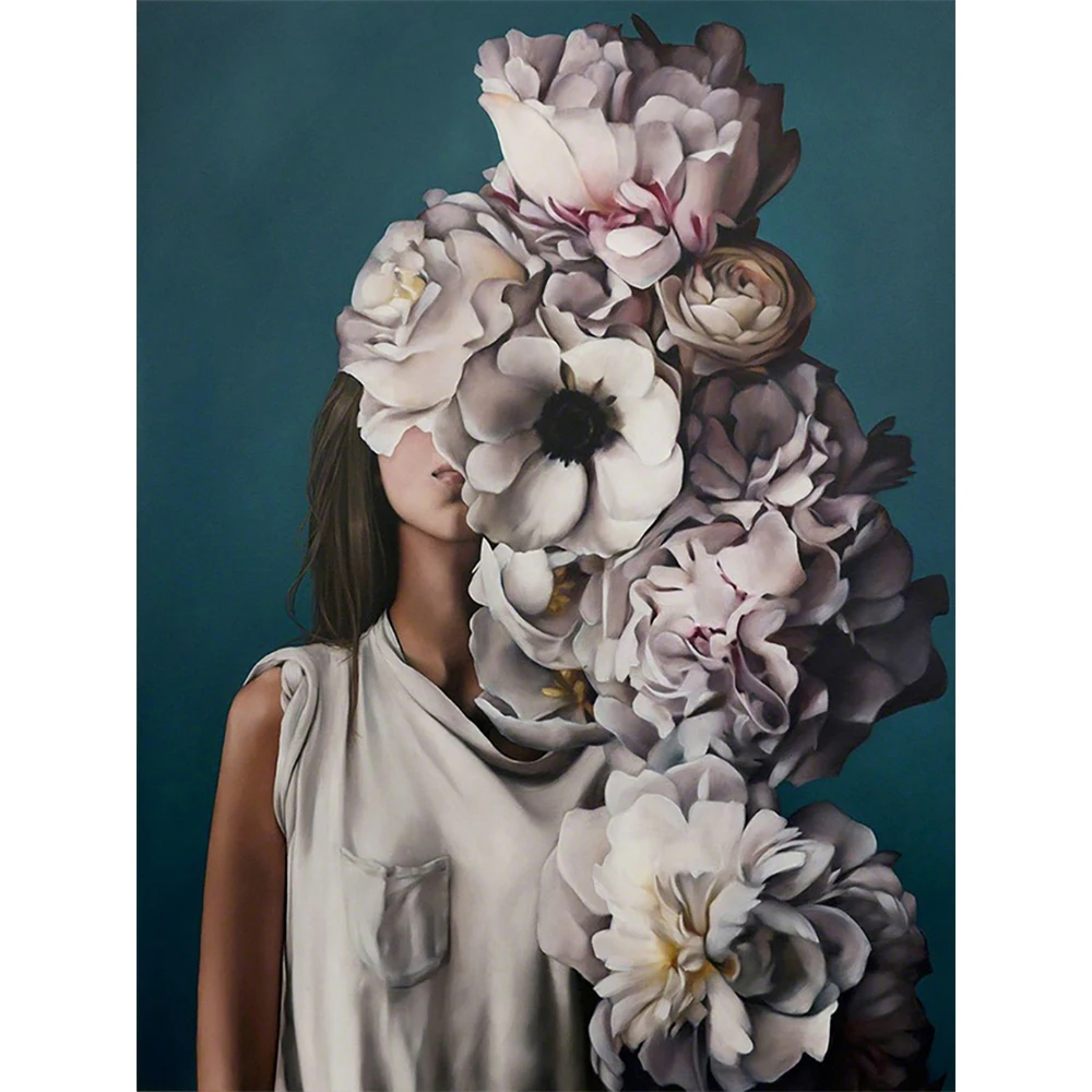 

Женская Алмазная мозаика «сделай сам» с цветами