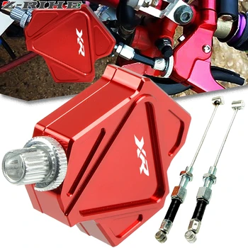 

FOR XR LOGO Motorcycle CNC Aluminum Stunt Clutch Lever Easy Pull Cable System For HONDA XR230 XR250 XR400 MOTARD XR 230 250 400