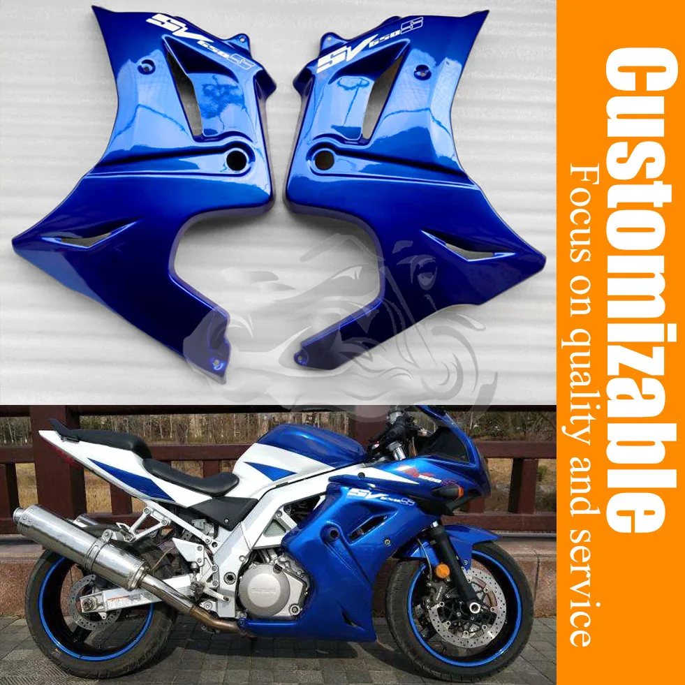Motorcycle Bodywork Left+right Side Fairing For Sv650s 20032011 Sv