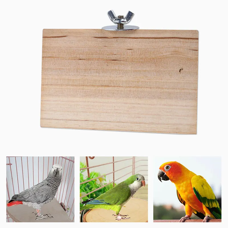 Деревянные шиншиллы перышки платформа хомяки сильная белка Gerbils Budgie платформа подставка клетка товары для домашних животных птица игрушка кошка натуральный
