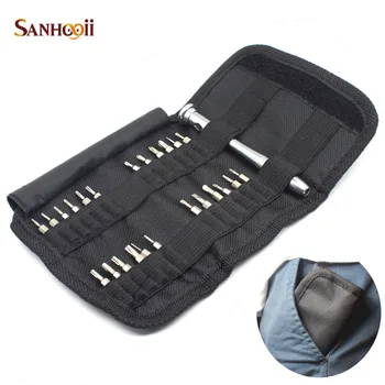 

Screwdriver Set 25 In 1 Torx Canvas Wallet Bag For iPhone Cellphone Electronic Repairing Tools Gadgets ZM56