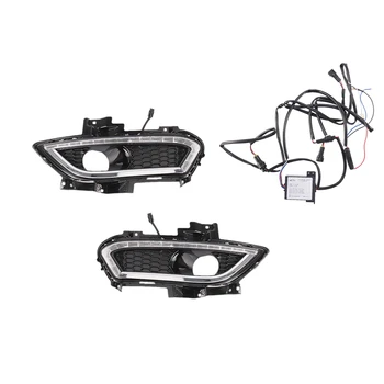 

Car High Power 16-LED Daytime Running Lights DRL Fog Lamps for Ford Fusion 2013-2016