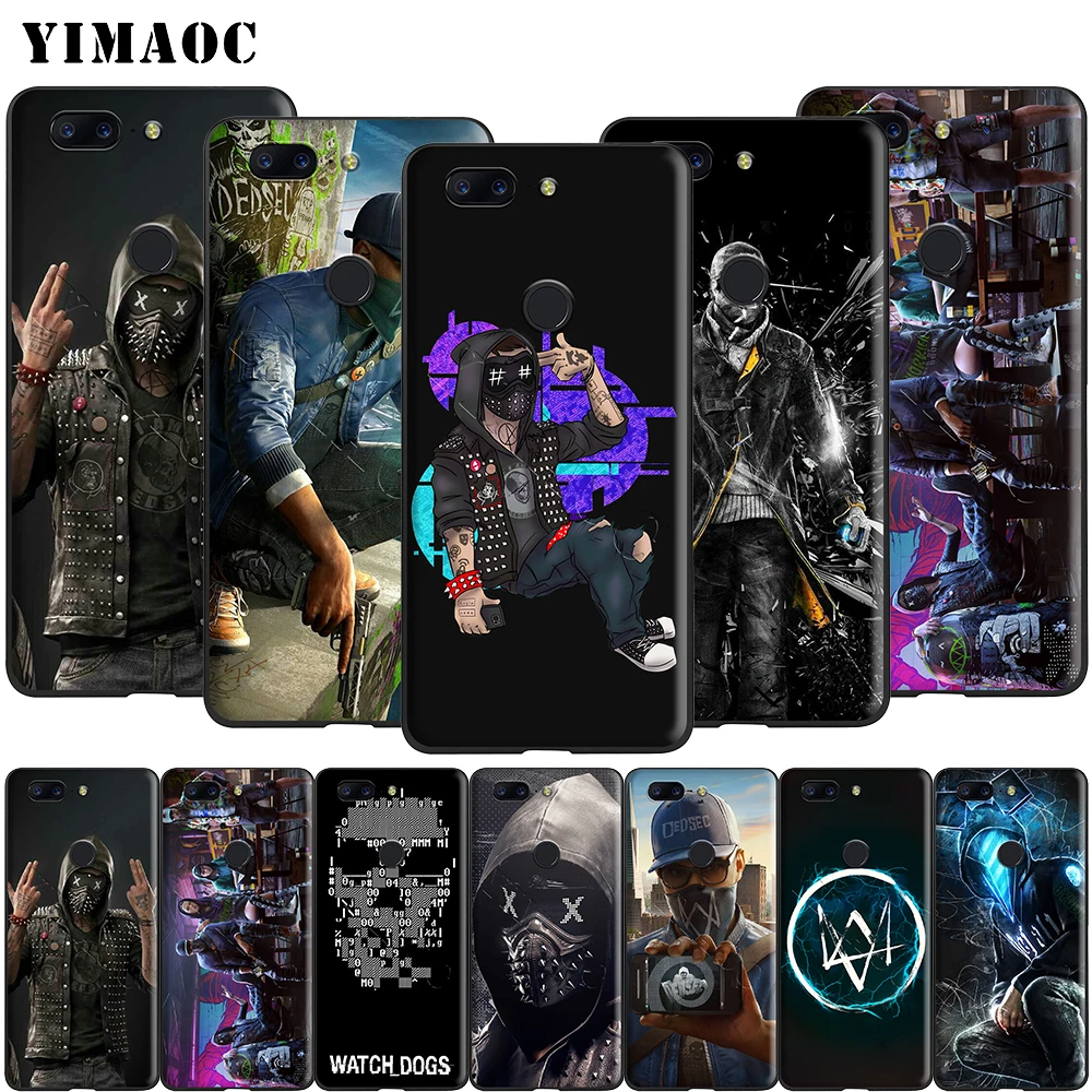 Силиконовый чехол Yimaoc Watch Dogs Wrench для Oneplus 7 Pro 6t 6 5t 5|Бамперы| |