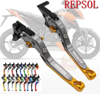 

For HONDA CBR250R CBR300R CB300F CBR500R CB500F CB500X CB190R CB190X Motorcycle CNC Extendable Folding Brake Clutch Lever REPSOL