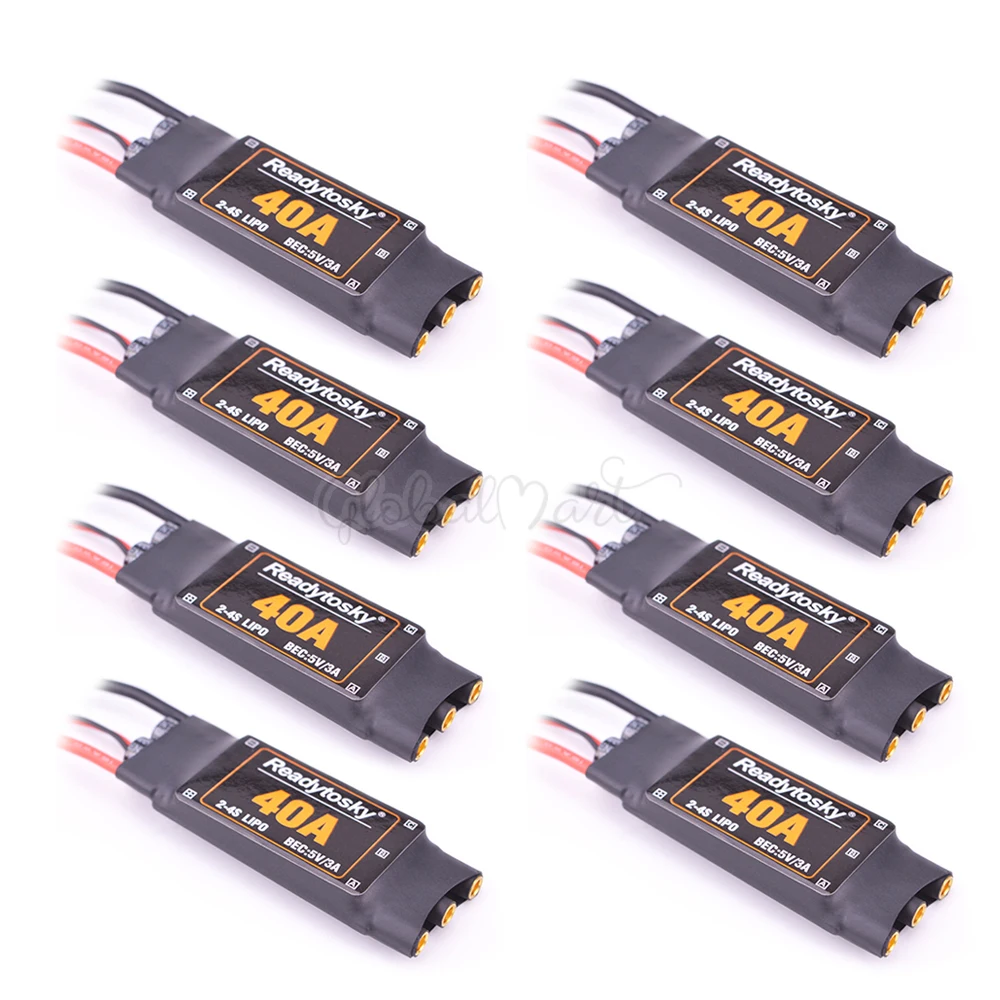 Новый 40A ESC 2 4S бесщеточный электронный Скорость контроллер 5V / 3A BEC для F450 S500 ZD550 р/у