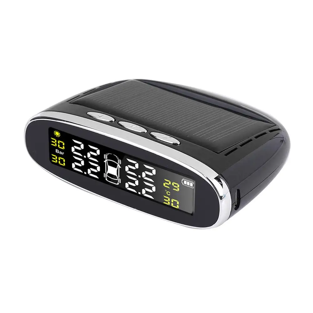 Сигнализация давления в шинах TPMS 4 шт. датчик давления в шинах автомобиля Мониторинг давления в шинах новая система контроля давления в шинах на лобовое стекло