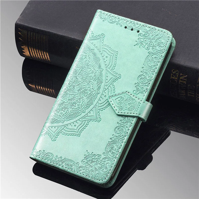 

Luxury PU Leather Bags Case For huawei Y6 2019 Flip Wallet Card Case For huawei Y6 2019 Capa Cover Phone case