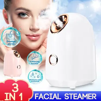 

Facial Steamer Nanos Ionic Face Steamer Facial Steamer for Home Facial Sauna Spa Moisturizing Cleansing Pores Blackheads Acne