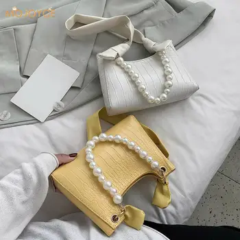 

Casual Street Underarm Shoulder Bag Fashion Solid Color PU Women Handbag Tote Popular Simple Female Daily Bag