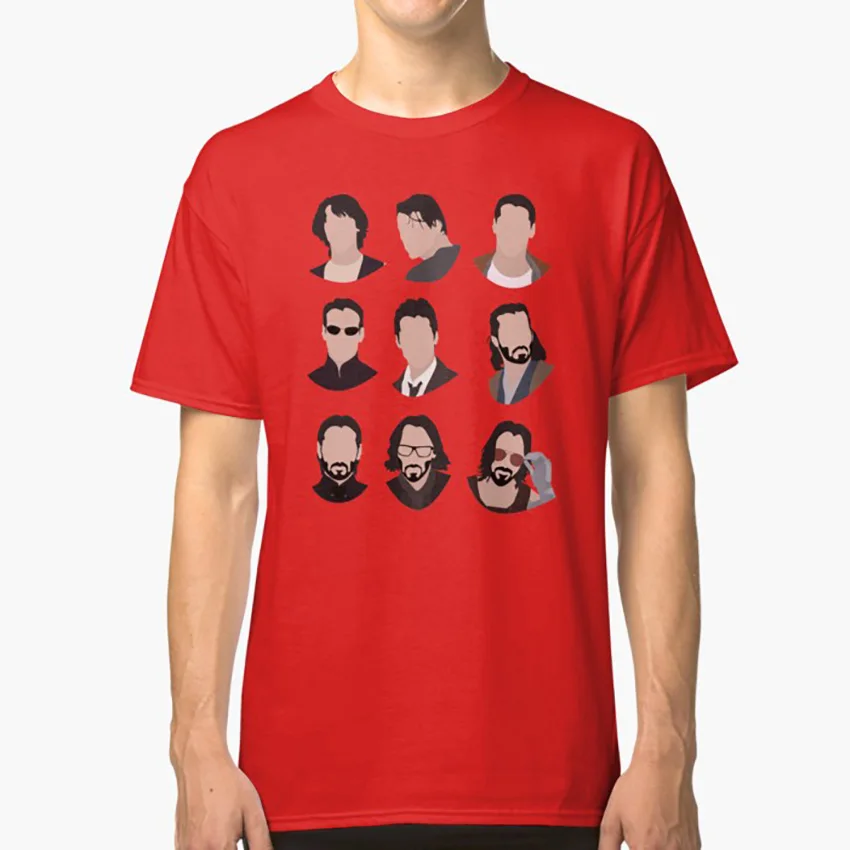 

The Evolution of Keanu Reeves T shirt bill and ted bill and teds excellent adventure point break speed the matrix neo