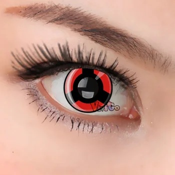 

Colored Contact Lenses Color Hallowen lens for Eyes Uchiha Eye Cosplay Naruto Sharingan Series CL193 Isuna