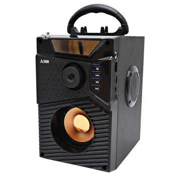 

Big Power Portable Bluetooth Speaker Outdoor Wireless Super Bass Column Subwoofer Boombox Sound Music Center Support AUX TF FM