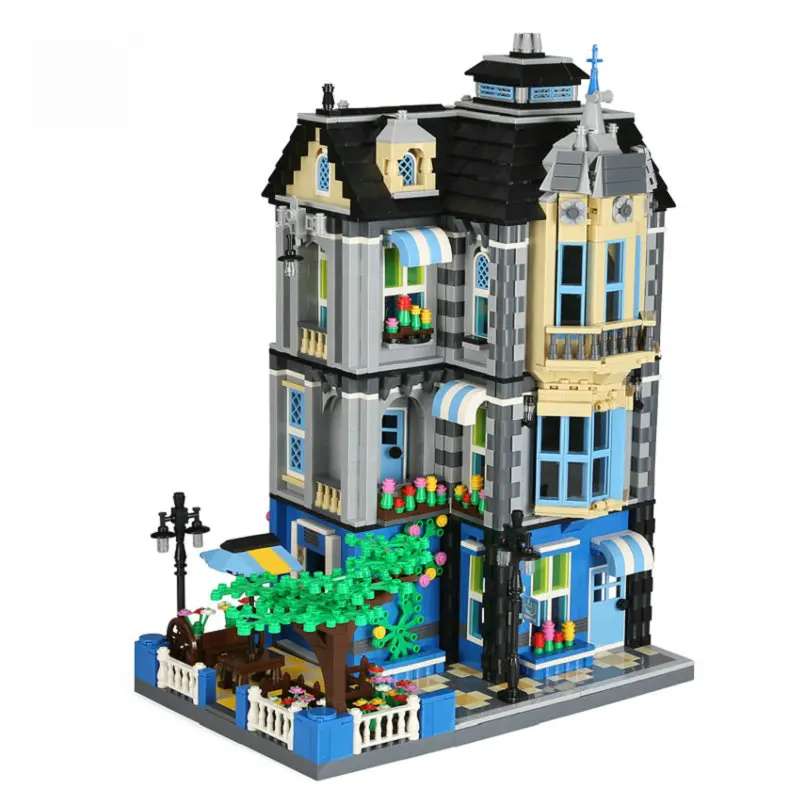 

2000 Pcs Bridge Villa Building Block Simulate Model Toys World Famous Building LegoINGlys Series Gift Toy For Children Kids