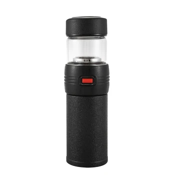 

Thermos Bottle with Stainless Steel Tea Infuser Hot Water Bottle Vacuum Flask Car Cup Adults Tea Coffee Sport for Gift