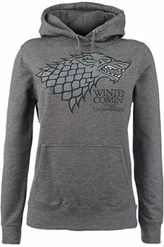 

Game Of Thrones House Stark - Winter Is Coming Felpa donna grigio sport S