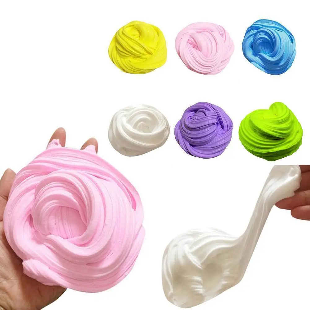 

FLUFFY FLOAM PUTTY SCENTED 5oz TUB STRESS RELIEF ASMR NO BORAX KID Toy