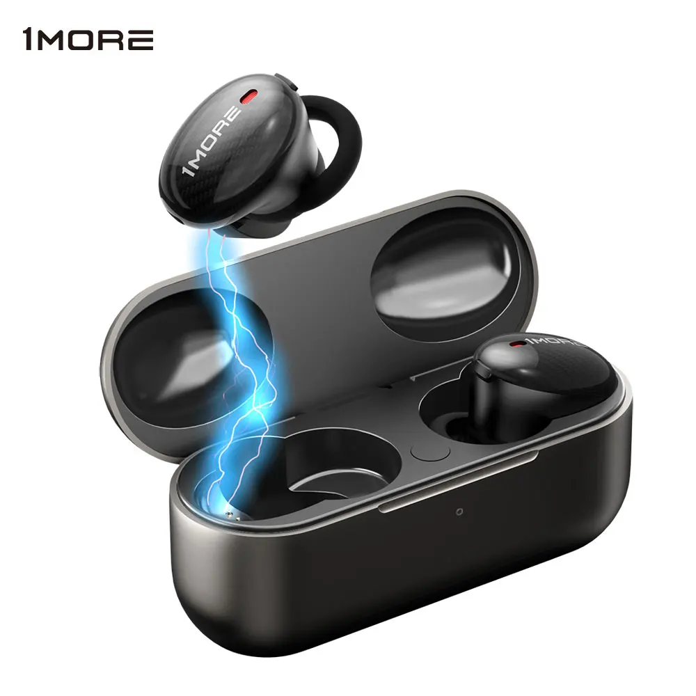 

1MORE EHD9001TA TWS Noise Cancelling Hybrid Bluetooth 5.0 Earphones,Support aptX / AAC HiFi Wireless Charging Fast Charging