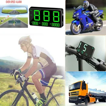 

Speed Display GPS Speedometer For Bike Motorcycle C80 Black Accessories