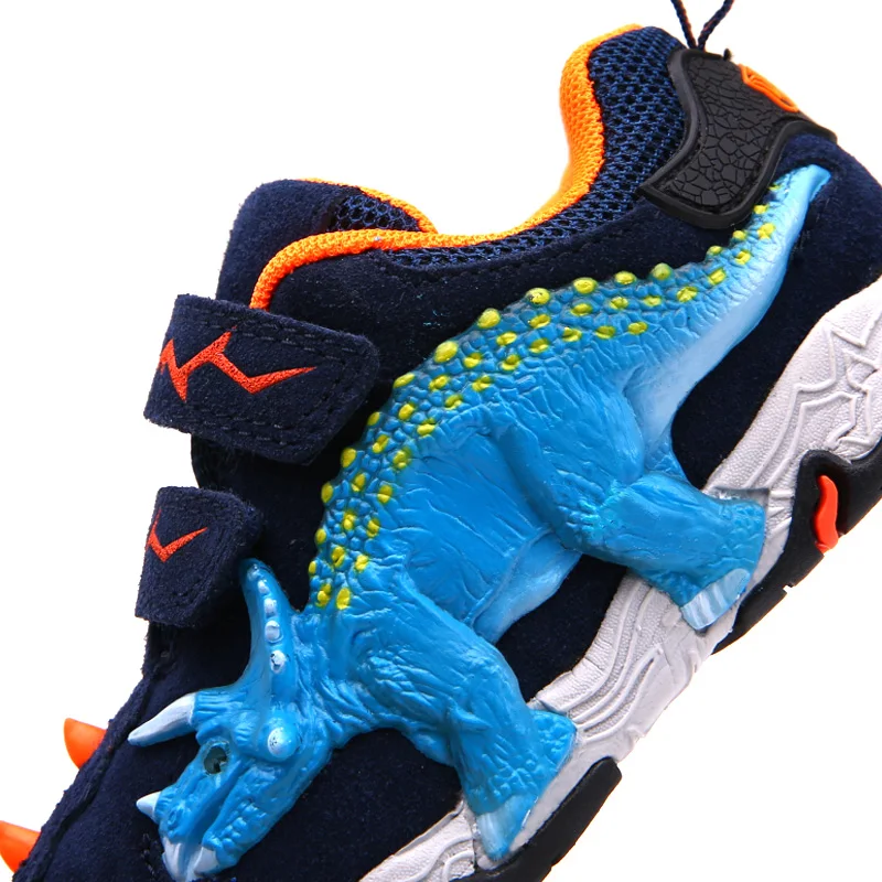  DINOSKULLS 3-10 Boys Autumn Shoes Dinosaur LED Glowing Sneakers 2019 Children's Sports Shoes 3D T-r - 4000105492561