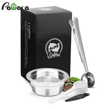 Многоразовая капсула для кофе может быть заполнена 304 Эспрессо-фильтр из нержавеющей стали капсулы для Lavazza A Modo Mio Jolie/Espria