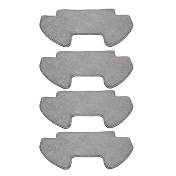 

Hot 4 Pcs Robot Vacuum Cleaner Mop Cloth Cleaning Cloth Rag for Midea I5 Extra / I5 Extra Robotic Vacuum Cleaner Parts Replaceme
