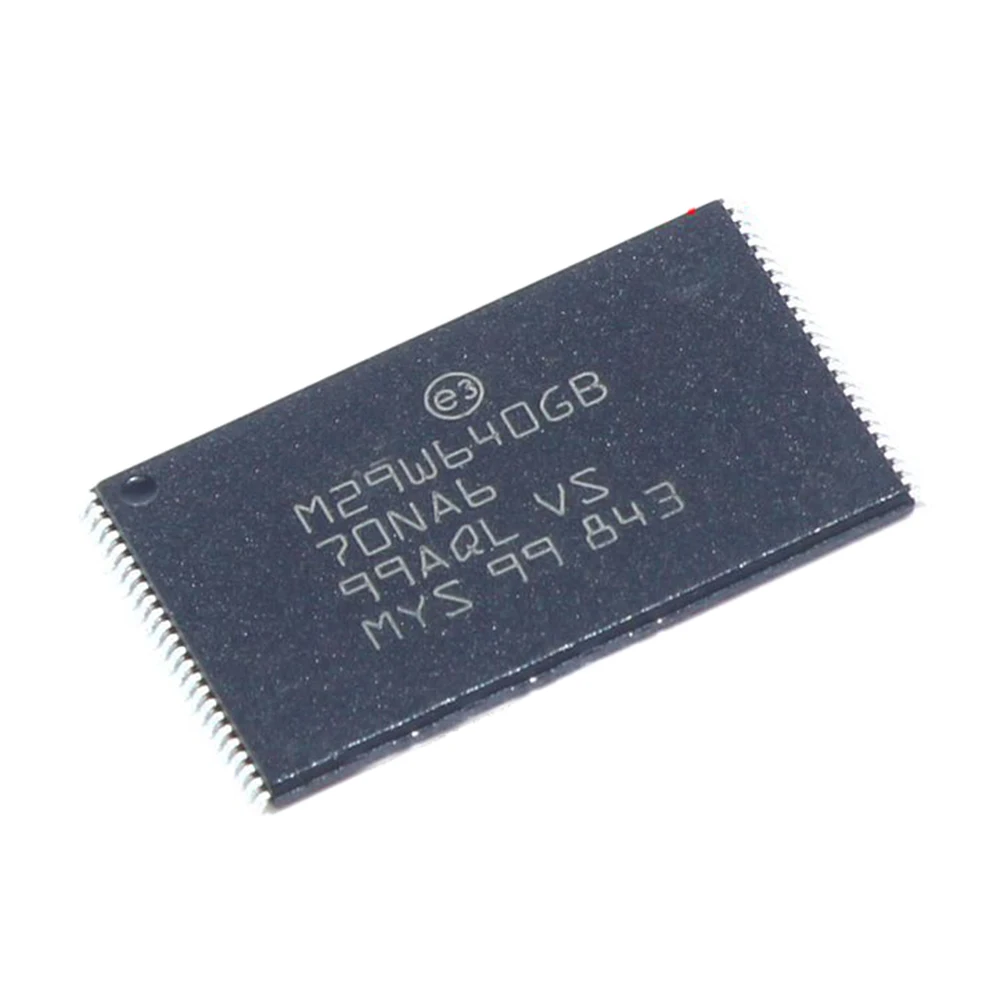 

2PCS/Lot New OriginaI M29W640GB70NA6E M29W640GB70NA6 or M29W640GB60NB6E M29W640GB60NB6F M29W640GB60NB6 TSSOP-48 64M Flash Memory
