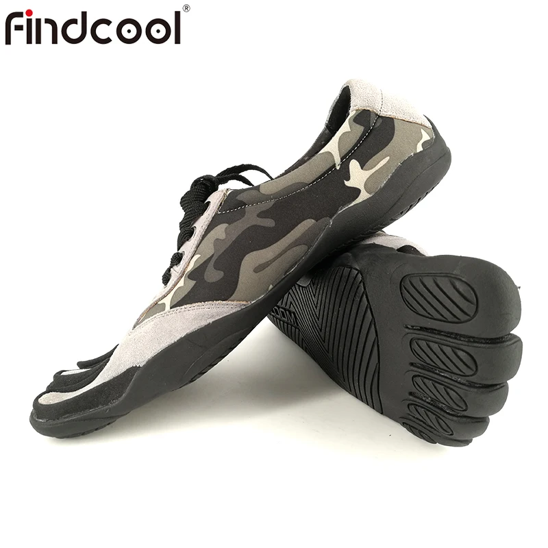 Findcool/Мужская прогулочная обувь с 5 пальцами спортивная нескользящая резиновая