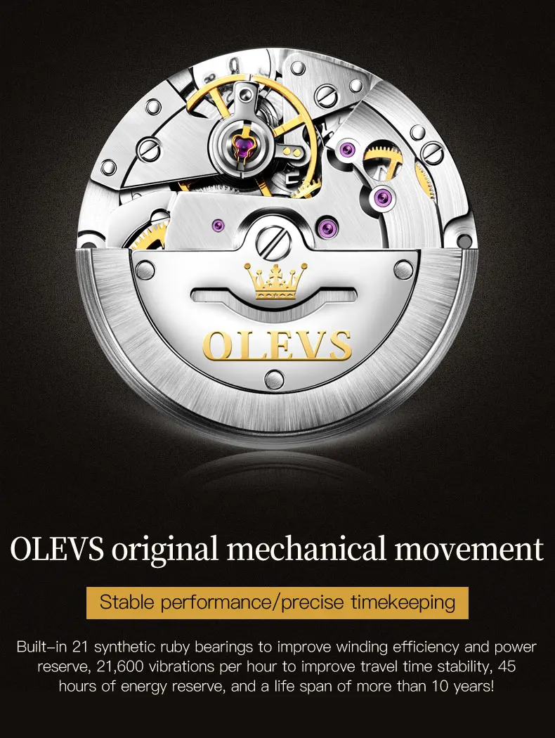 OLEVS 6635 Men’s Quartz Watch