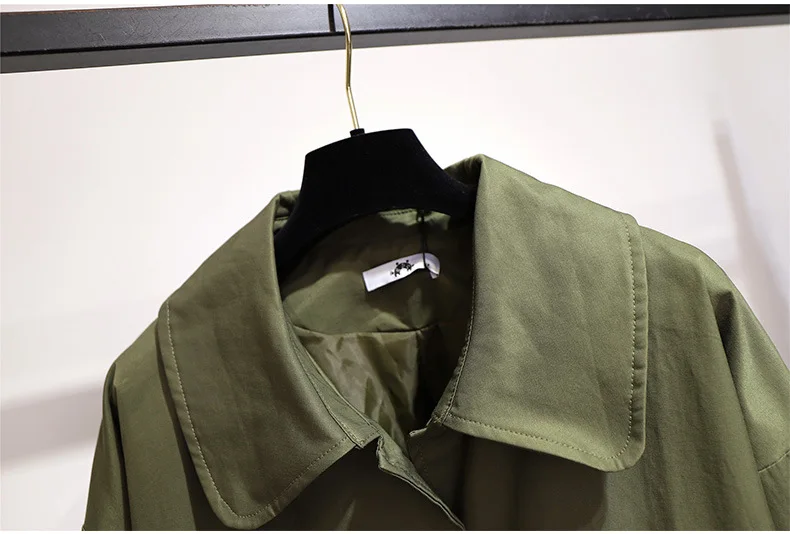 2XL~ 6XL, западный стиль, однобортный плащ,, отложной воротник, пальто с длинными рукавами, ветровка, одноцветные Топы B689