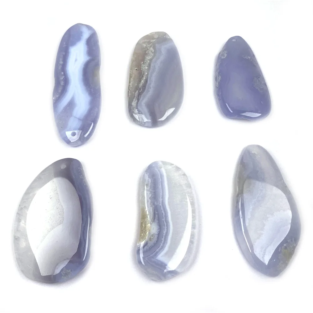 Natural Stone Irregular Purple Agates Pendant Necklace Charms for Jewelry Making DIY Size 20x45mm-30x50mm | Украшения и