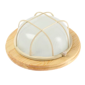 

Lamp Ecola NBO-03-60-012, Circle, 1xGX53, IP65, 220V, 220x84 mm, maple color, lattice 4022855