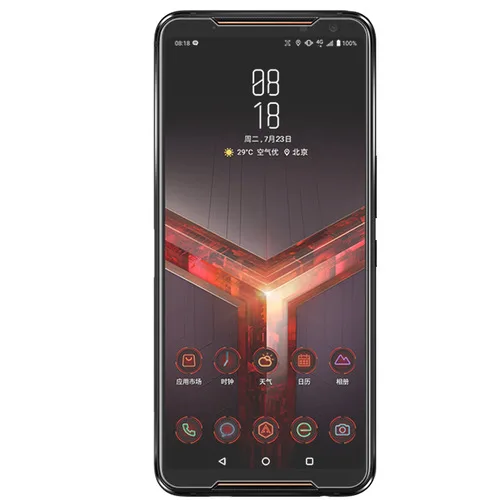 2 шт закаленное стекло для ASUS Rog Phone 2 RogPhone 2 Z01QD Защитная пленка для ASUS ROG Phone II ZS660KL glass