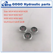 Масляный Нивелир, стеклянный винт из алюминиевого сплава, окно для наблюдения за количеством масла для воздушного Компрессорная машина, инструмент