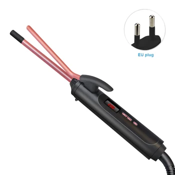 

2 In 1 Travel Styling Tool Temperature Control Dry Wet Curling Iron Salon Rotatable Cord Professional Home Hair Straightener