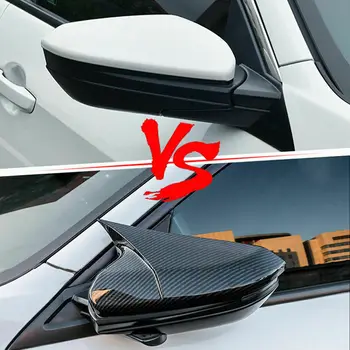 

Door Side Mirror Trim ABS Plastic Parts Accessories Car Exterior Useful