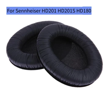 

1 Pair Replacement Earpad cushions Comfortable Senn heiser HD201Replacement Foam Ear Pads Cushions Ear pad