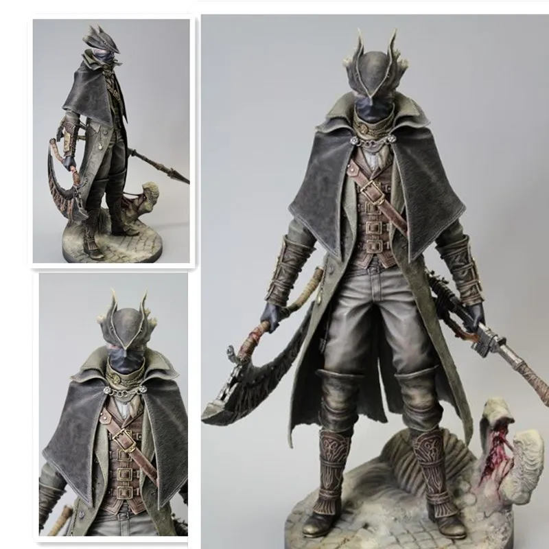 Новая игра Bloodborne старые охотники фигурки серп подвижные весы статуя Коллекция игрушек подарки 30 см
